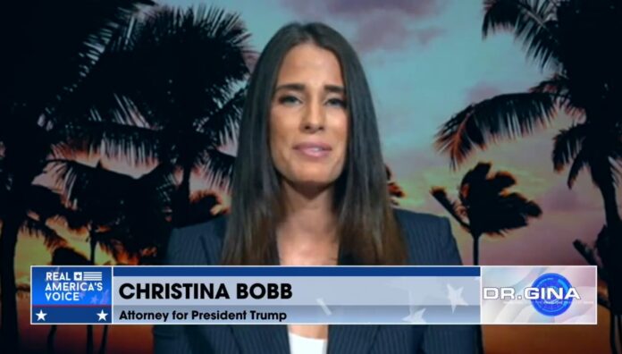 Christina Bobb Real Americas Voice Screen Image 08112022