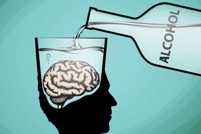 alcohol brain addiction