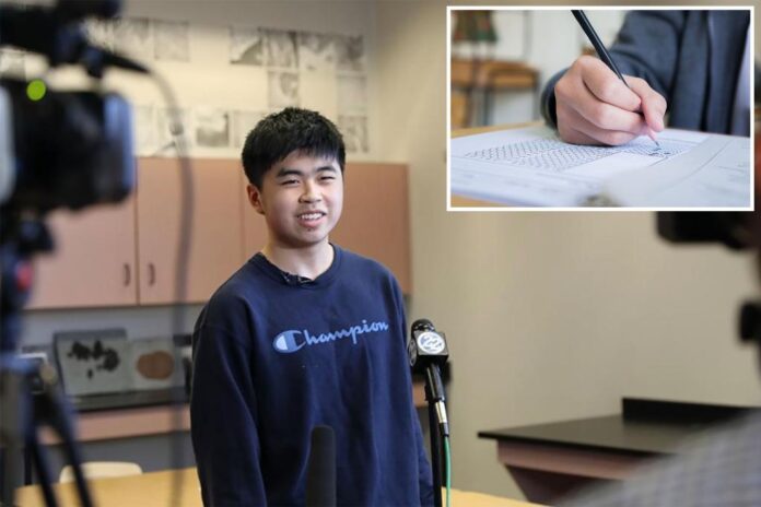 only student in the world to score perfect on AP calculus homepage
