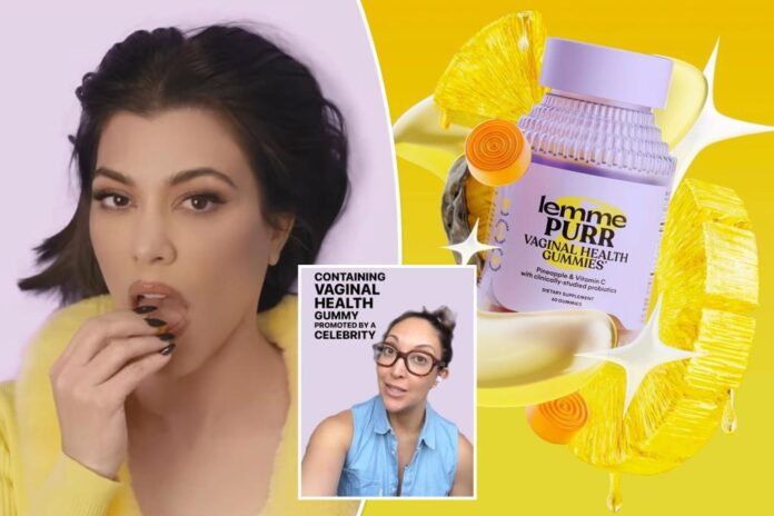experts slam kourtney kardashian s ineffective vaginal wellness gummies
