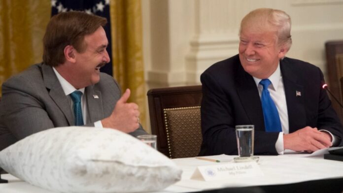 Mike Lindell My Pillow Donald Trump 1